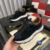 BOSS Esquisse Black Suede Lace-Up Sneaker