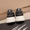 Philip Plein Leather Low-Top Sneakers Megastar Black and White