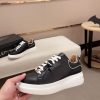 Philip Plein Leather Low-Top Sneakers Megastar Black and White