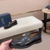Dior Granville Black Polished Calfskin Loafers