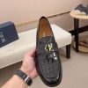 Dior Granville Black Polished Calfskin Loafers