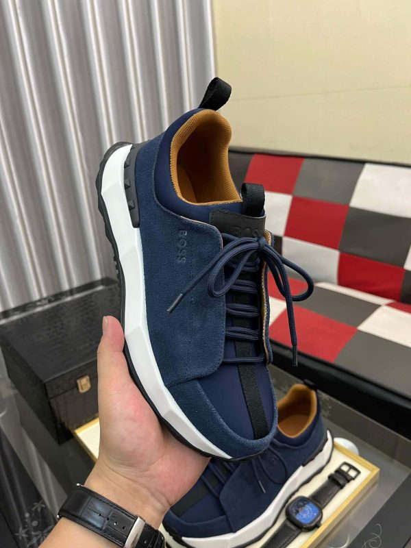 blueBOSSbrandsneaker_9 BOSS Blue Esquisse Suede Sneaker