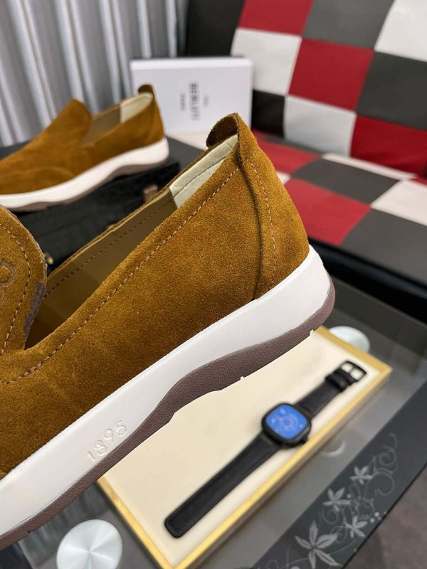 brownsuedeBerlutiloafer_4 Berluti Echappée Brown Suede Calf Loafer