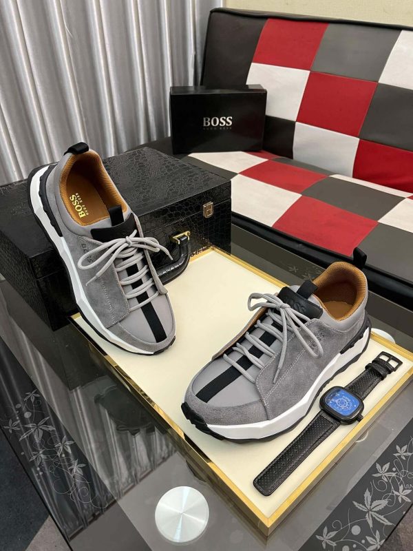Hugo Boss Grey Esquisse Sneaker