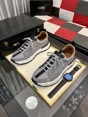 Hugo Boss Grey Esquisse Sneaker