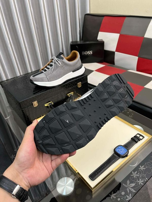 Hugo Boss Grey Esquisse Sneaker