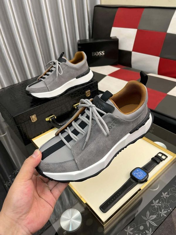 Hugo Boss Grey Esquisse Sneaker