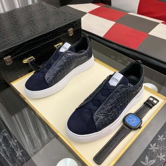 BOSS Gary Italian Sneaker Navy