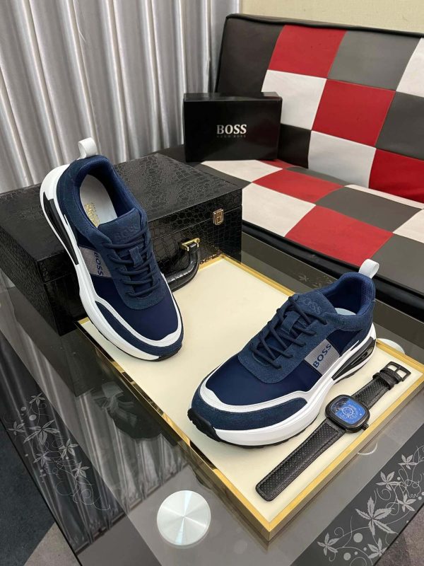 BOSS Blue Running-Inspired Trainers