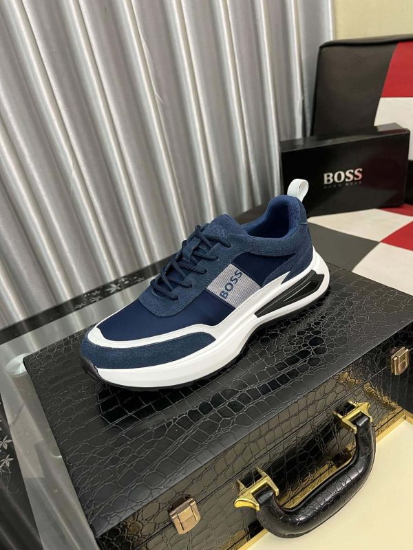 BOSS Blue Running-Inspired Trainers