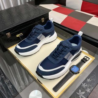 BOSS Blue Running-Inspired Trainers
