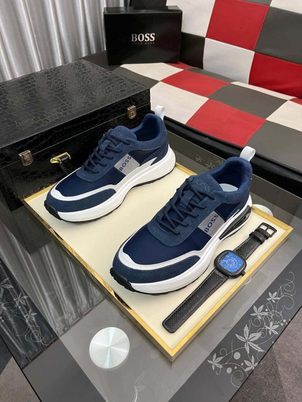 BOSS Blue Running-Inspired Trainers