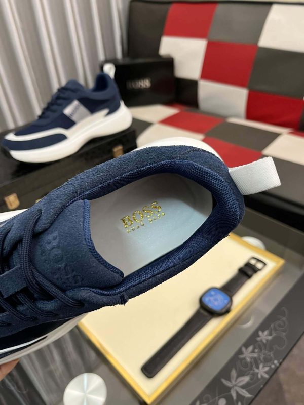 BOSS Blue Running-Inspired Trainers
