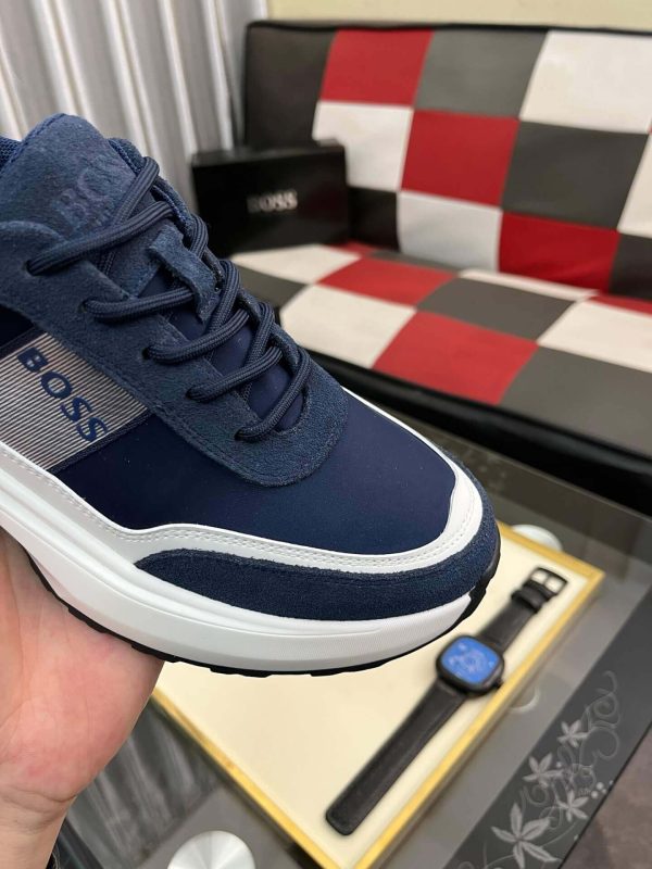 BOSS Blue Running-Inspired Trainers