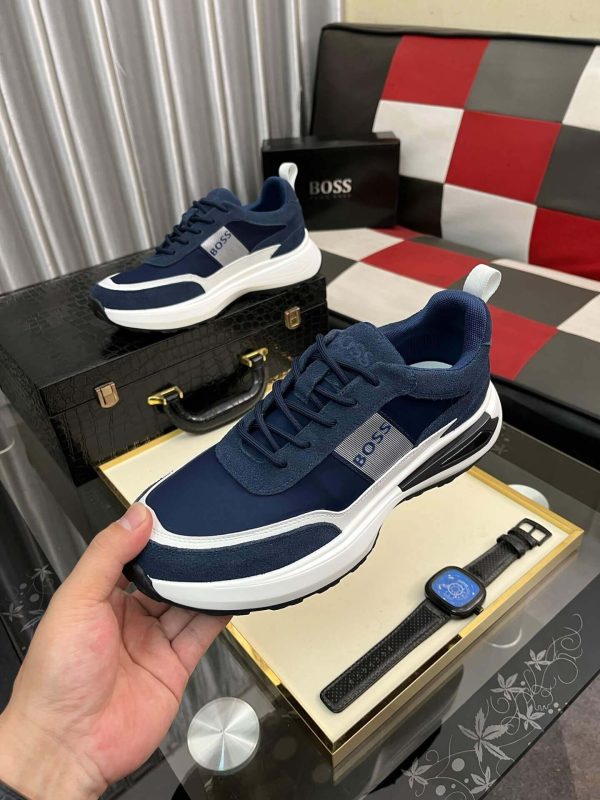 BOSS Blue Running-Inspired Trainers