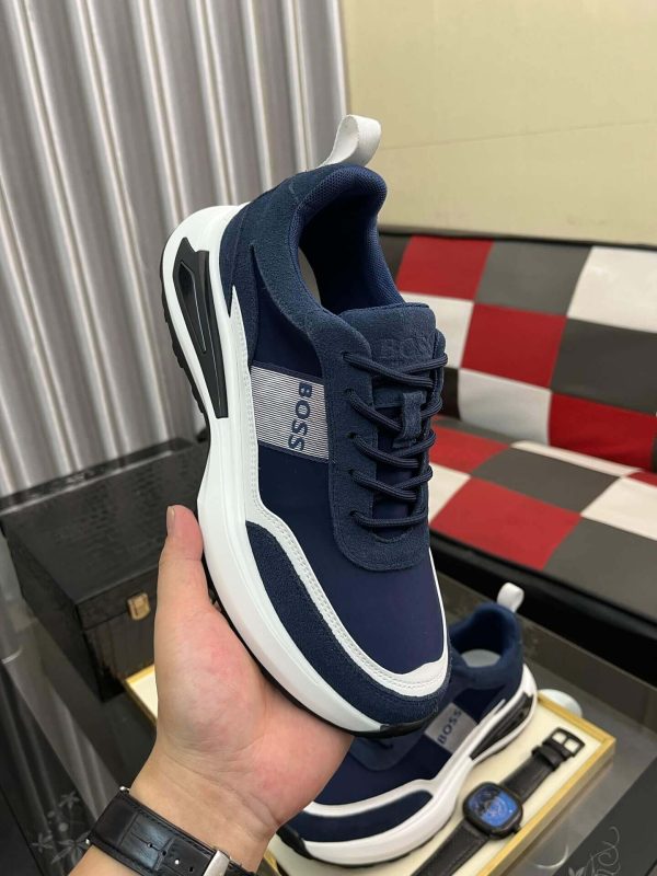 BOSS Blue Running-Inspired Trainers