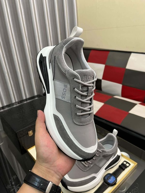 BOSS Running Inspired Trainers with Contrast Details