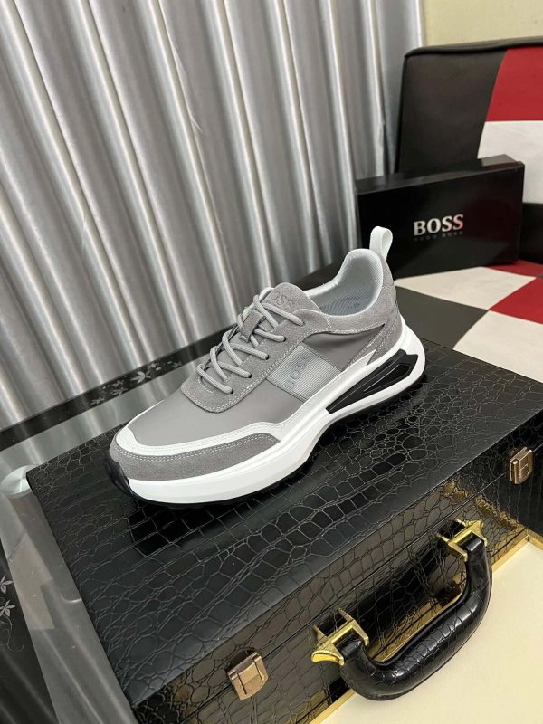 BOSS Running Inspired Trainers with Contrast Details