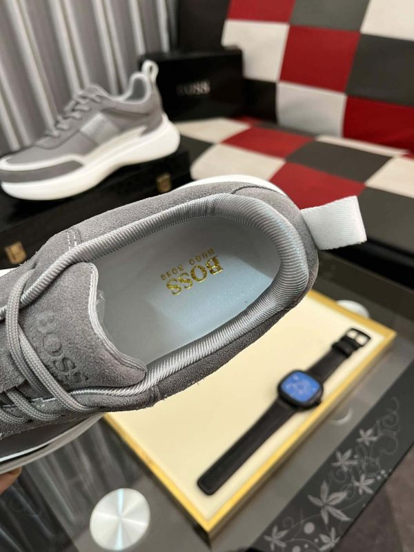 BOSS Running Inspired Trainers with Contrast Details