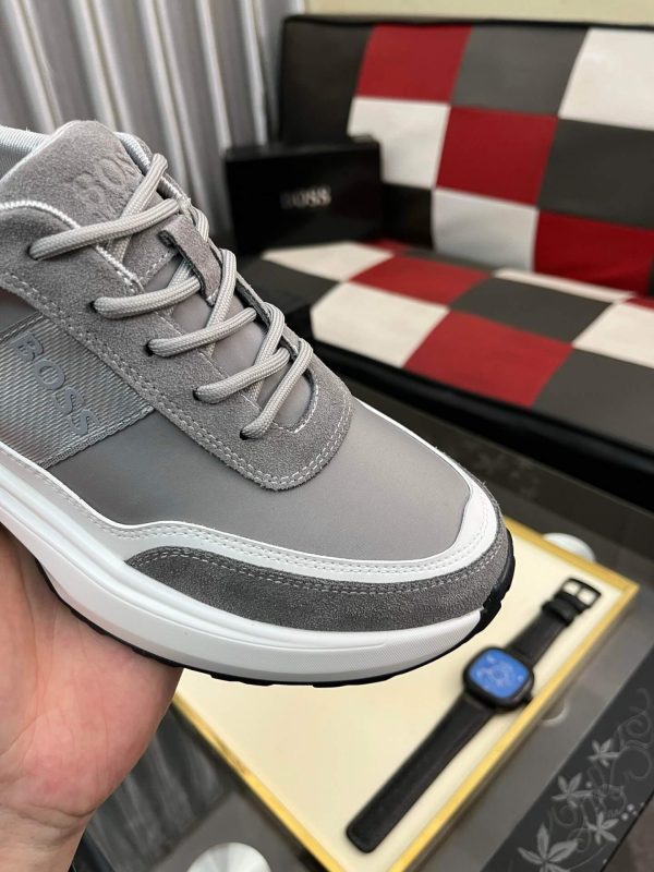 BOSS Running Inspired Trainers with Contrast Details