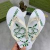 Gucci Sprovveduta Eta' XXV Thong Sandals with Double G