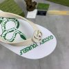 Gucci Sprovveduta Eta' XXV Thong Sandals with Double G