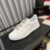 whiteleathersneakerwiththebrandnameBOSSembossedrepeatedlyontheside_1 BOSS Gary Italian Sneaker White