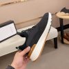 Gucci Black GG Supreme Canvas Sneakers with Double G