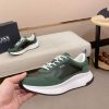 BOSS TTNM EVO Green Trainers with Ribbed Sole