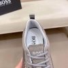 BOSS TTNM EVO  Grey Trainers with Ribbed Sole