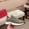 Bally Dewan Outline Sneaker In Olive Knit