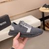 BOSS TTNM Evo Trainers with Knitted Upper in Grey