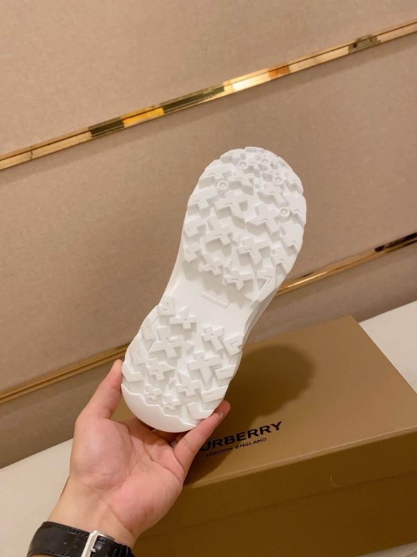 Burberry Arthur Archive Check Sneaker in White