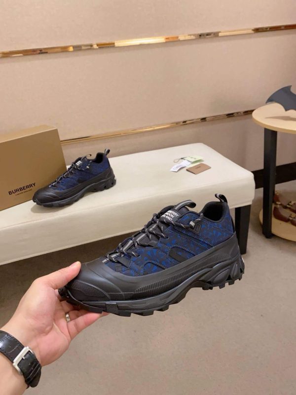 Burberry Arthur TB Monogram Sneaker in Deep Royal Blue
