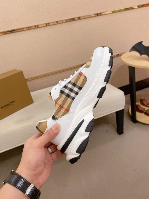 Burberry_White_Check_Sneakers_50 Burberry White Check Sneakers