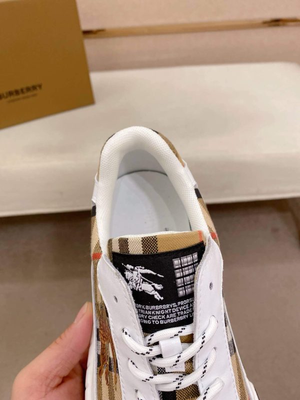 Burberry_White_Check_Sneakers_6 Burberry White Check Sneakers