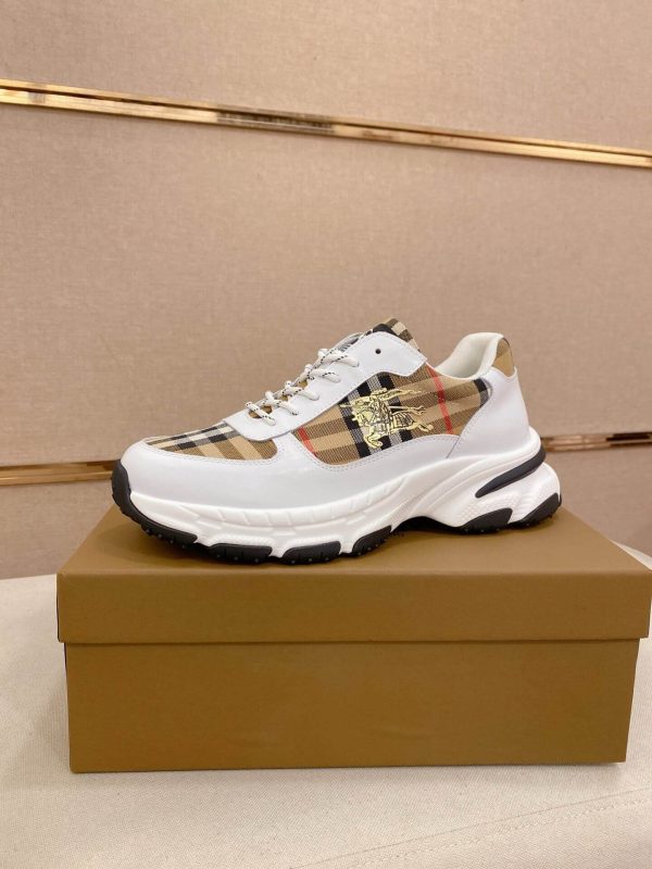 Burberry_White_Check_Sneakers_9 Burberry White Check Sneakers