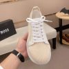 BOSS TTNM Evo Trainers with Knitted Upper in Beige