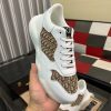 DiorB25Runnersneaker._8 Dior Runner Sneaker in White Leather and Brown Oblique Jacquard