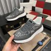 Dior Runner Sneaker in Grey Dior Oblique Jacquard and Grey Leather