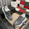 Dior Runner Sneaker in Grey Dior Oblique Jacquard and Grey Leather
