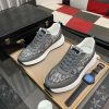 Dior Runner Sneaker in Grey Dior Oblique Jacquard and Grey Leather
