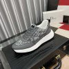 Dior Runner Sneaker in Grey Dior Oblique Jacquard and Grey Leather