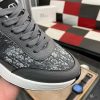 Dior Runner Sneaker in Grey Dior Oblique Jacquard and Grey Leather