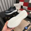 DiorB25Runnersneakerinblacksuedeandwhitetechnicalmesh_2 Dior Runner Sneaker in Black Leather and Grey Oblique Jacquard