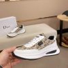 Dior Run Sneaker in Brown Dior Oblique Jacquard