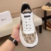 Dior Run Sneaker in Brown Dior Oblique Jacquard