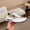Dior Run Sneaker in Brown Dior Oblique Jacquard