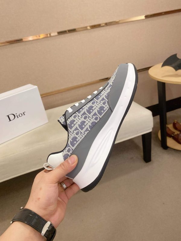 Dior Run Sneaker in Grey