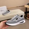 Dior Run Sneaker in Grey